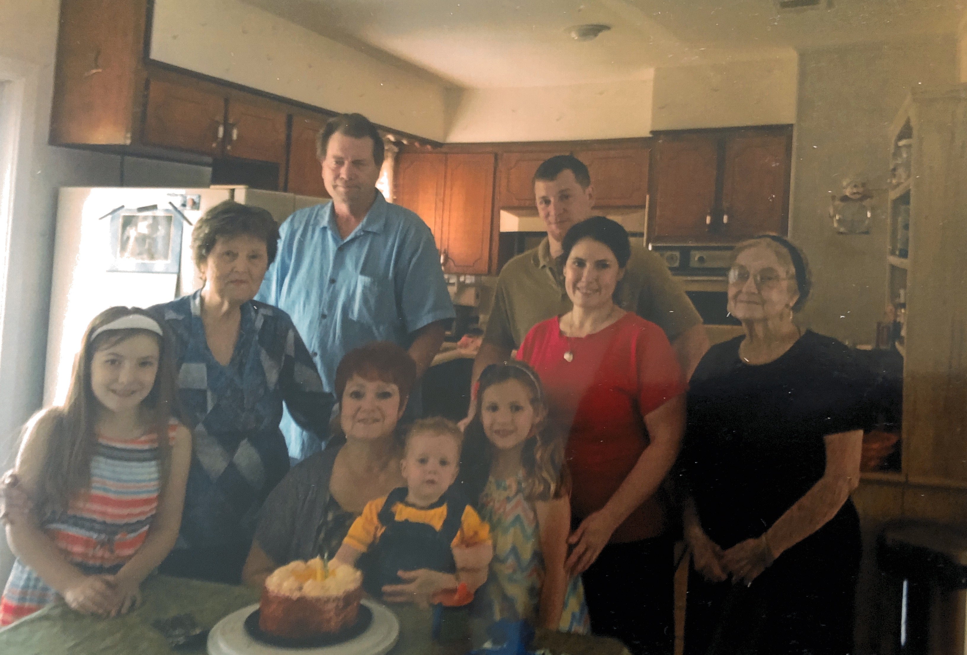 My Birthday at Lillian‘s house in 2015