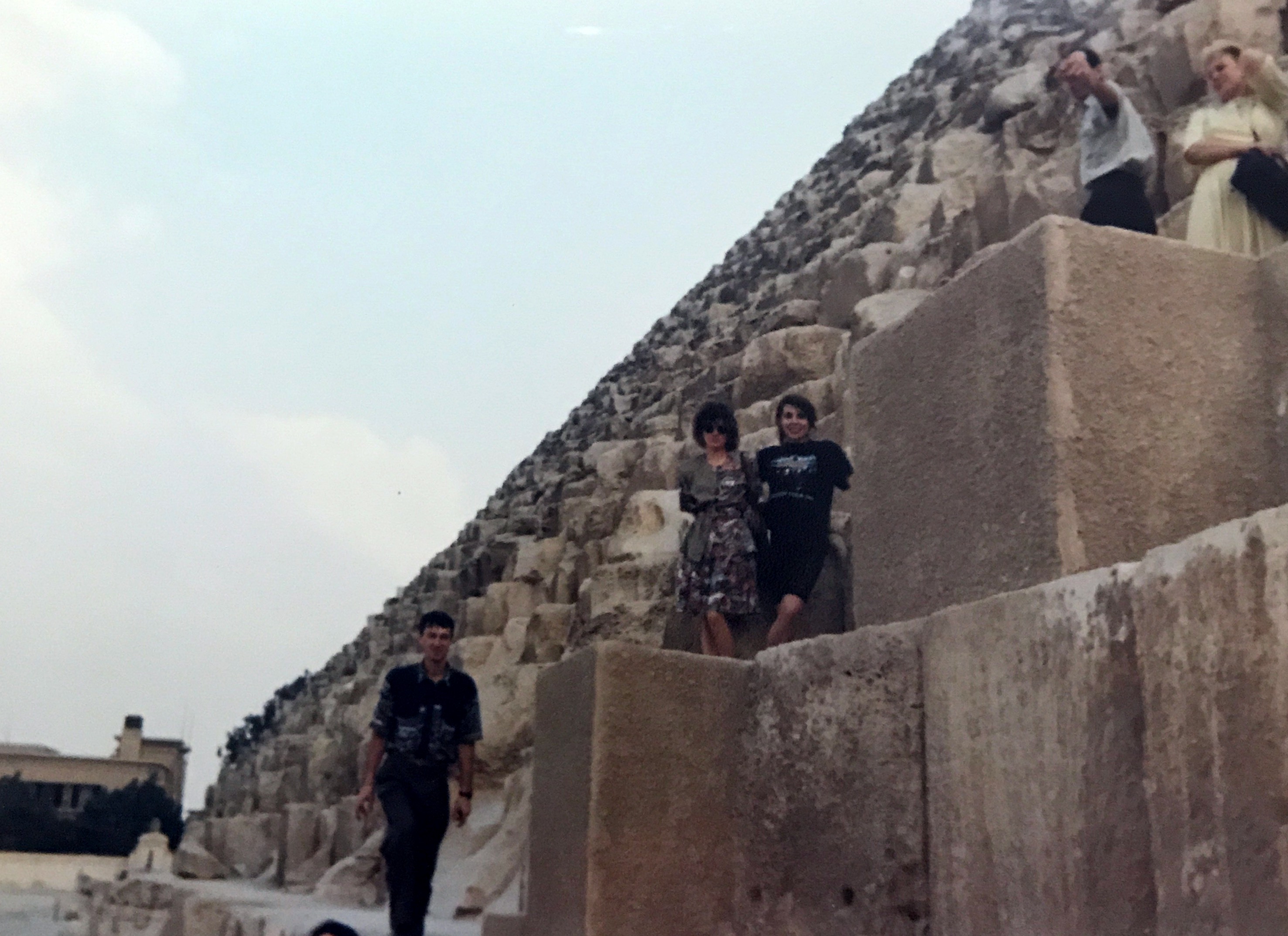 Египет, пирамида Хеопса 1992 год