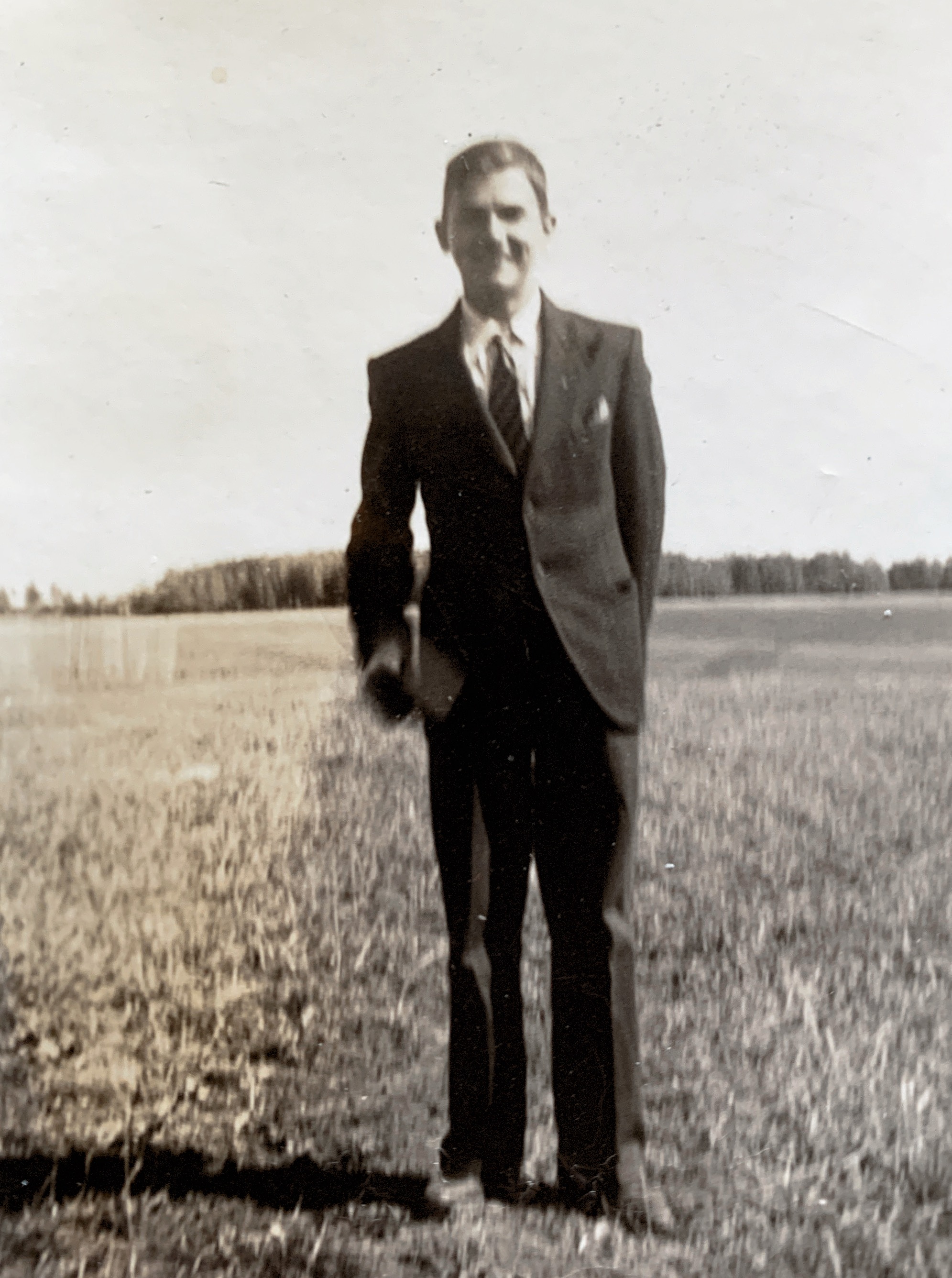 Gareld Blackburn at Florence’s confirmation and graduation 1937