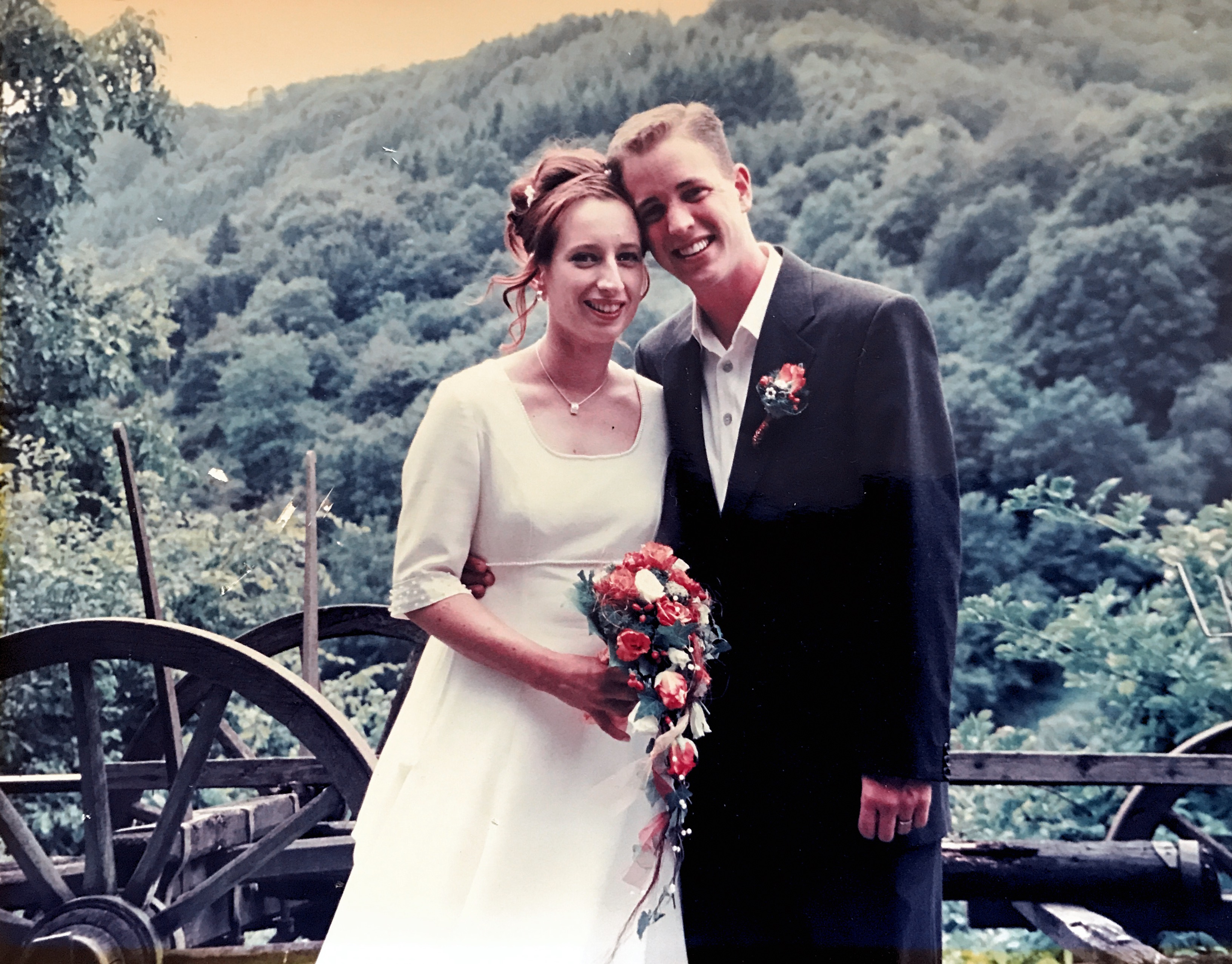 Seth and Ramona Martin “Wedding Walk”  Malburg GE July 28, 2000
