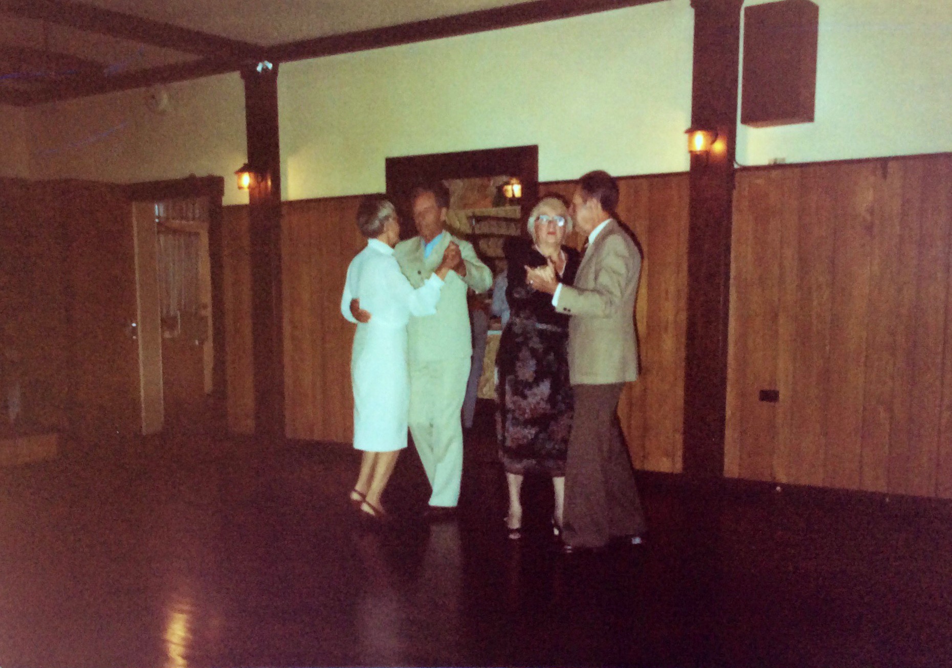 My two sets of parents dancing at the GERMAN CLUB, PERTH 1982...