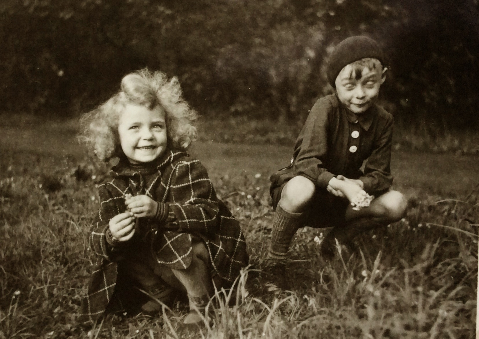MY OLDER BROTHER AND I…BRAUNSCHWEIG, GERMANY, 1943