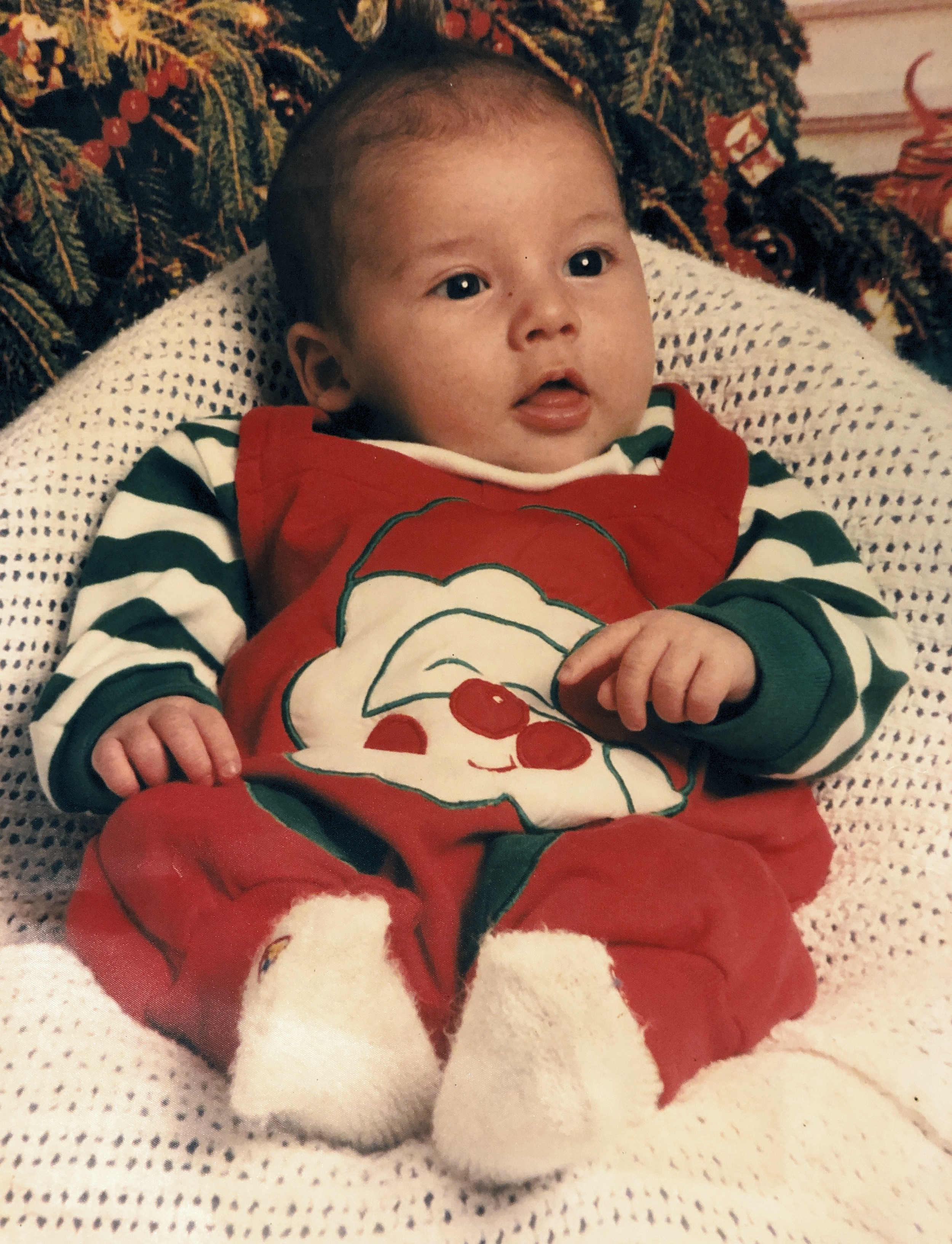 Haydens first christmas 1994