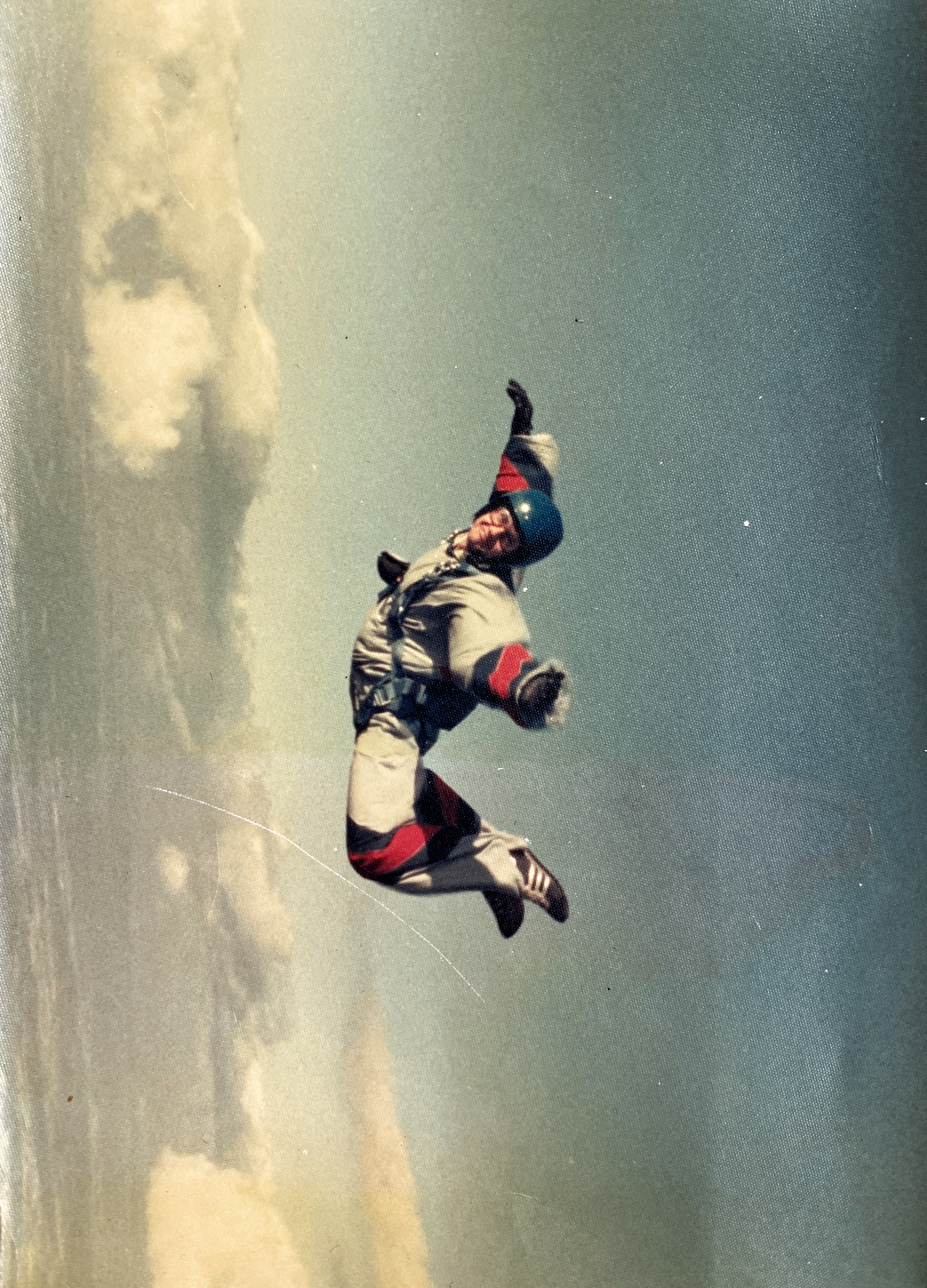 One of my first photos in freefall circa 1980