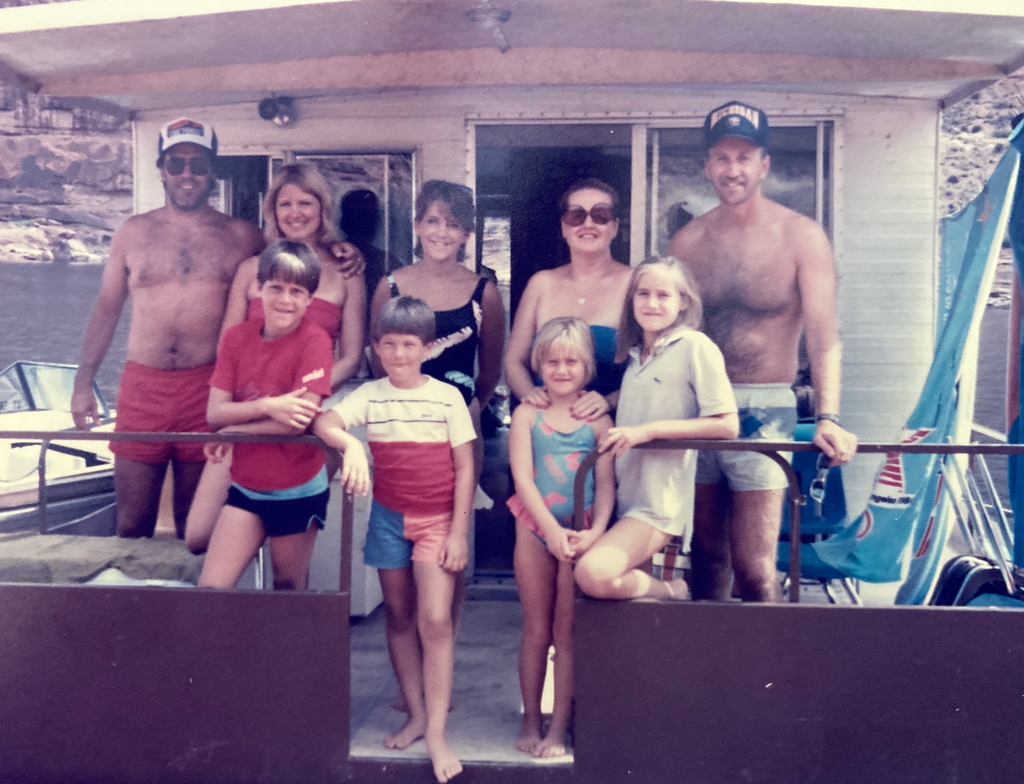 Lake Powell trip 1985