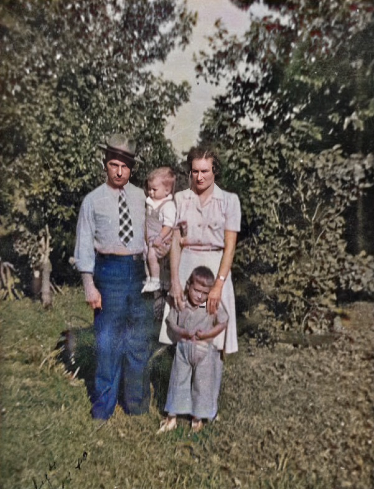 My dad’s family 1941, Ballard County, Kentucky