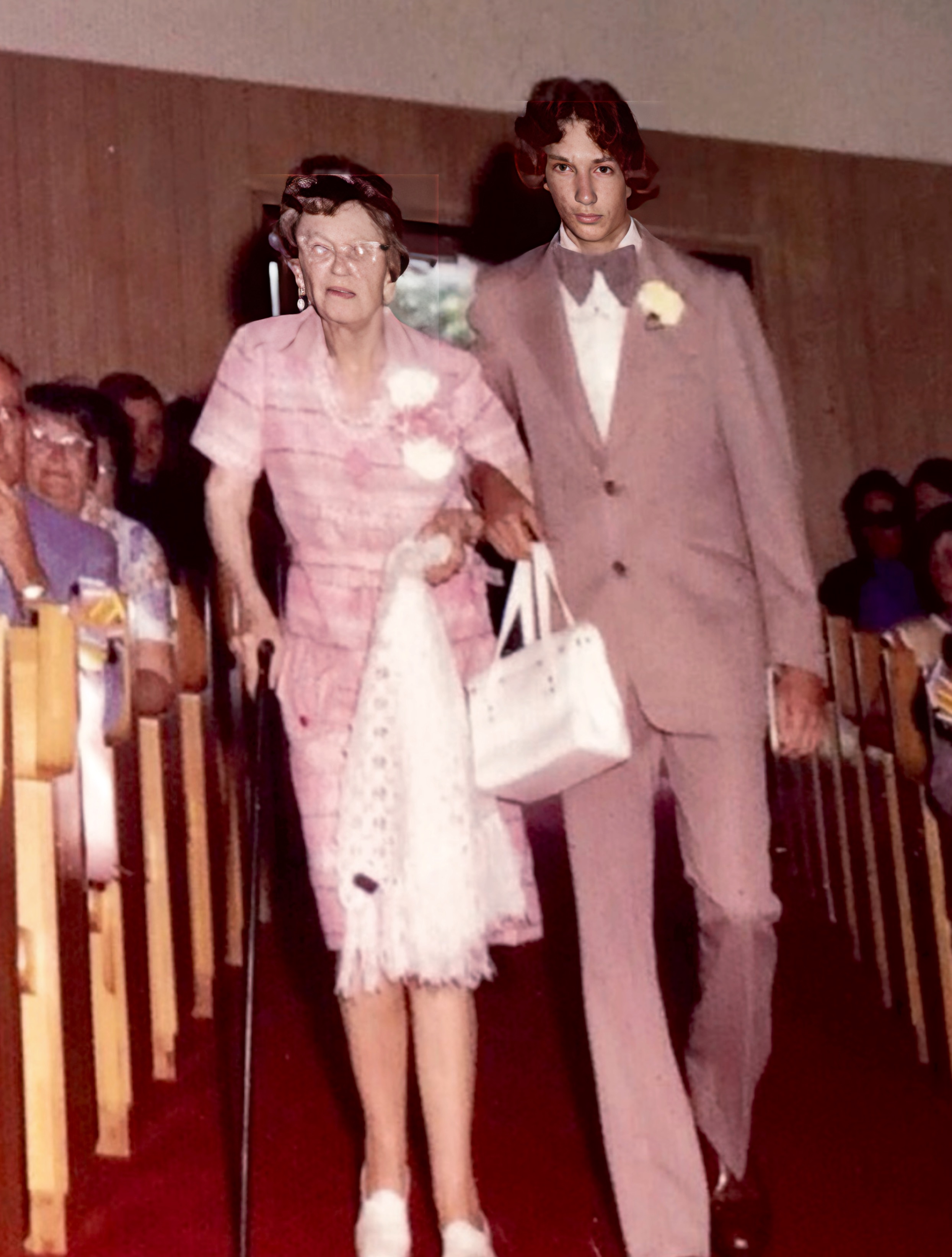 1976 Wedding Grandparents Coming In