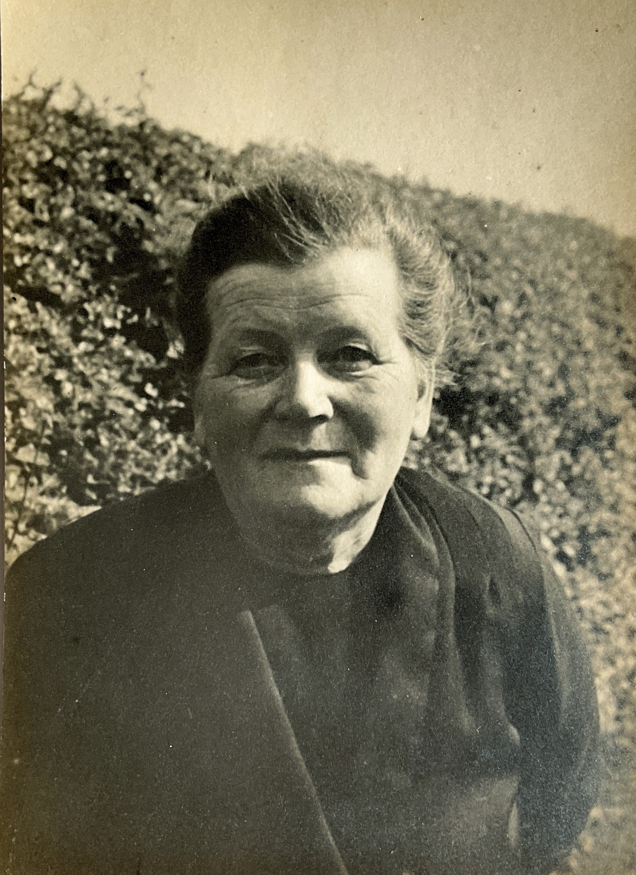 Ane Jensen, morfars mor. Hafdrup 1940.