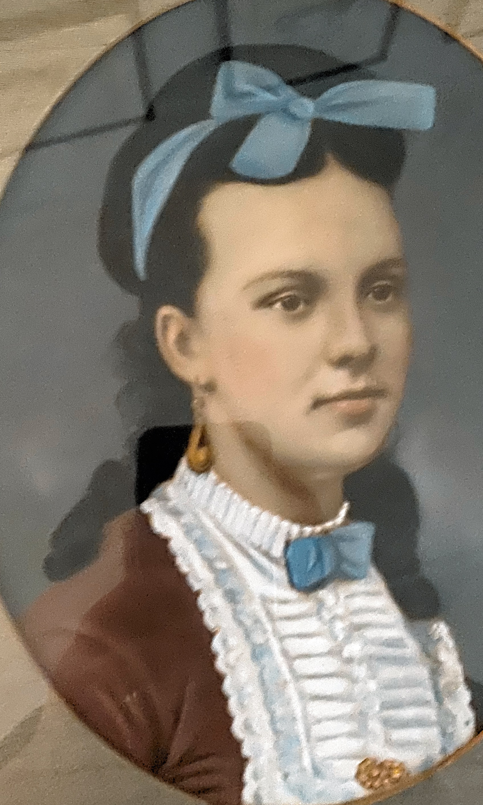 Matilda Oliver Stephens aged 17.  1851-1882