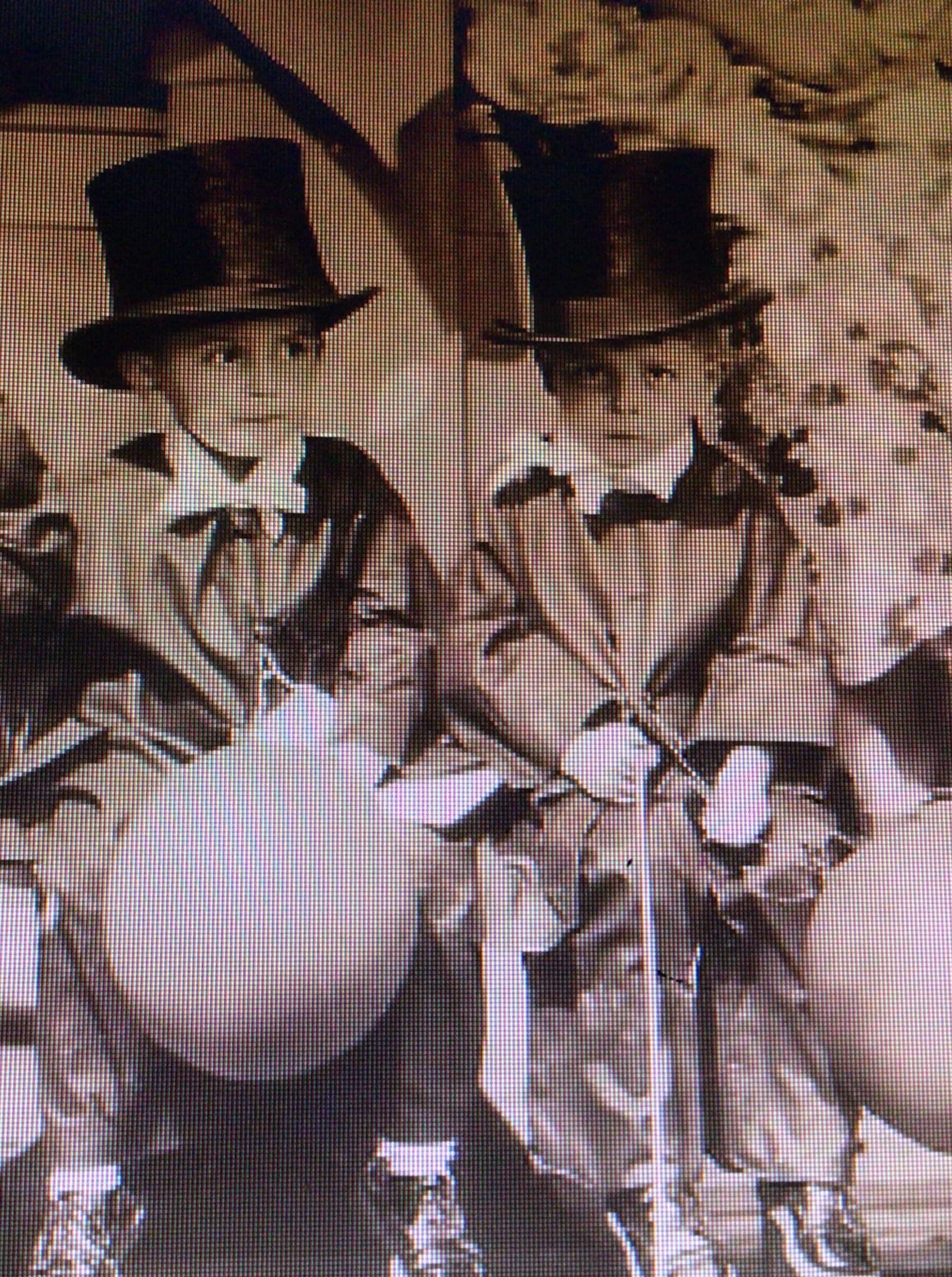 Twin brothers William and Charles Zulker win First Prize in Stone Harbor NJ Baby Parade 1931