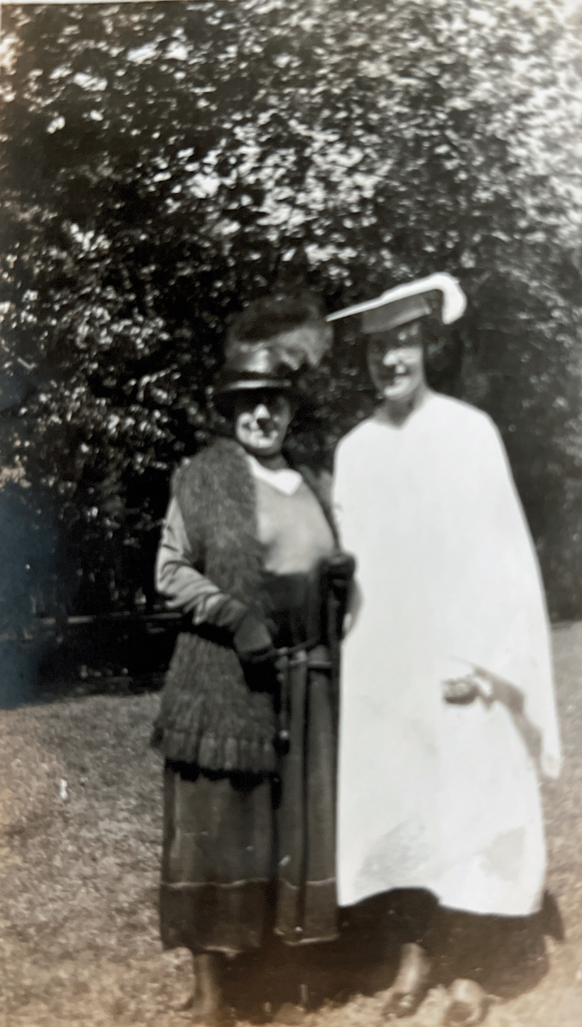 Grandma Noll and Aunt Dorothy on her graduation day from Holy Angels Academy, June 17, 1921. Dorothy was the Valedictorian.