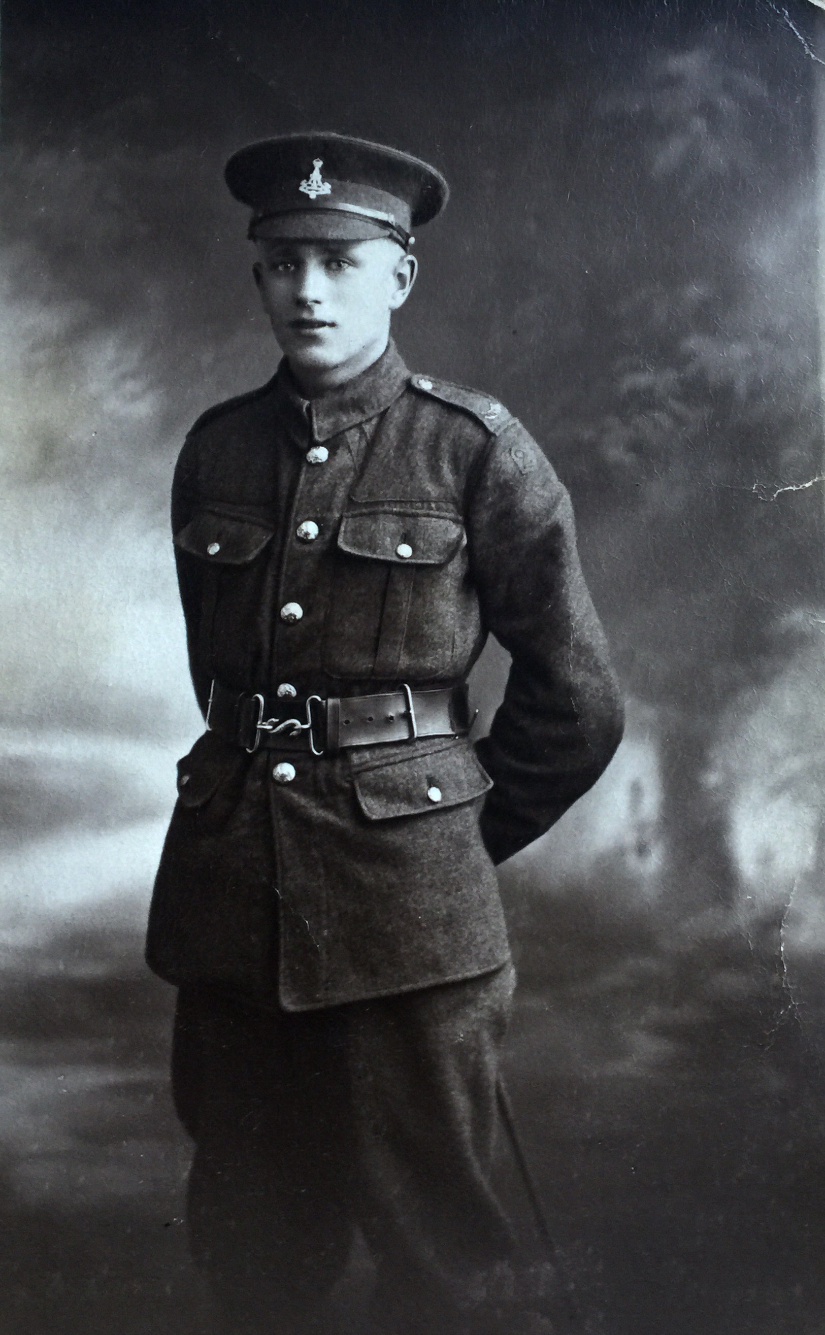Ernest Newbold. 2nd Battalion, Yorkshire Regiment. Born 1898. Died 22 March 1918, age 19.  Commemorated in the Pozieres Memorial, France. 
My husband's Great Uncle on his mother's side. 