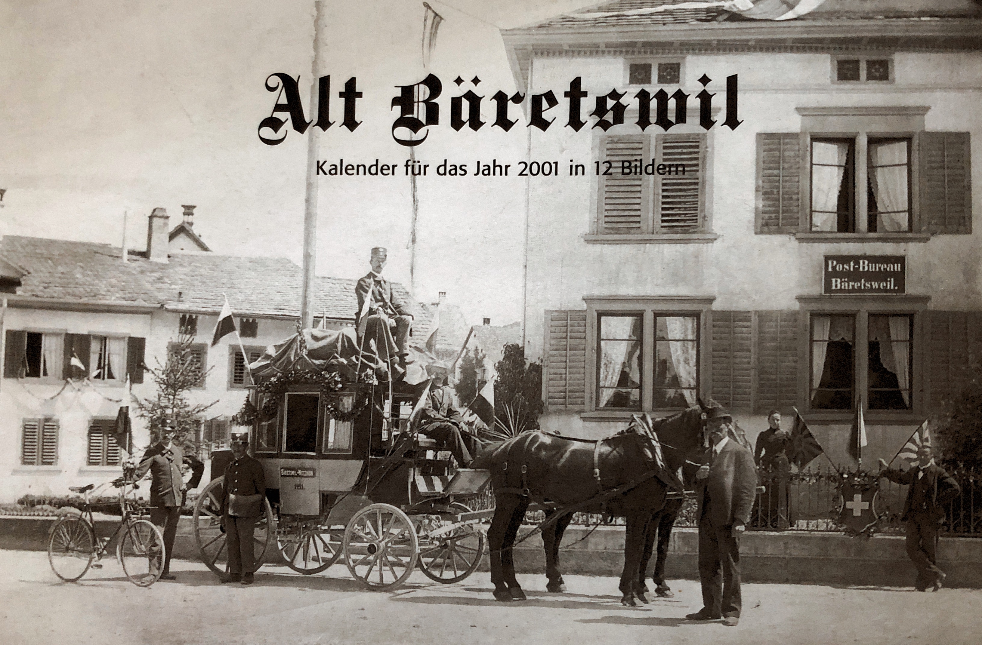 Letzte Postkutsche 1901 Bäretswil-Wetzikon