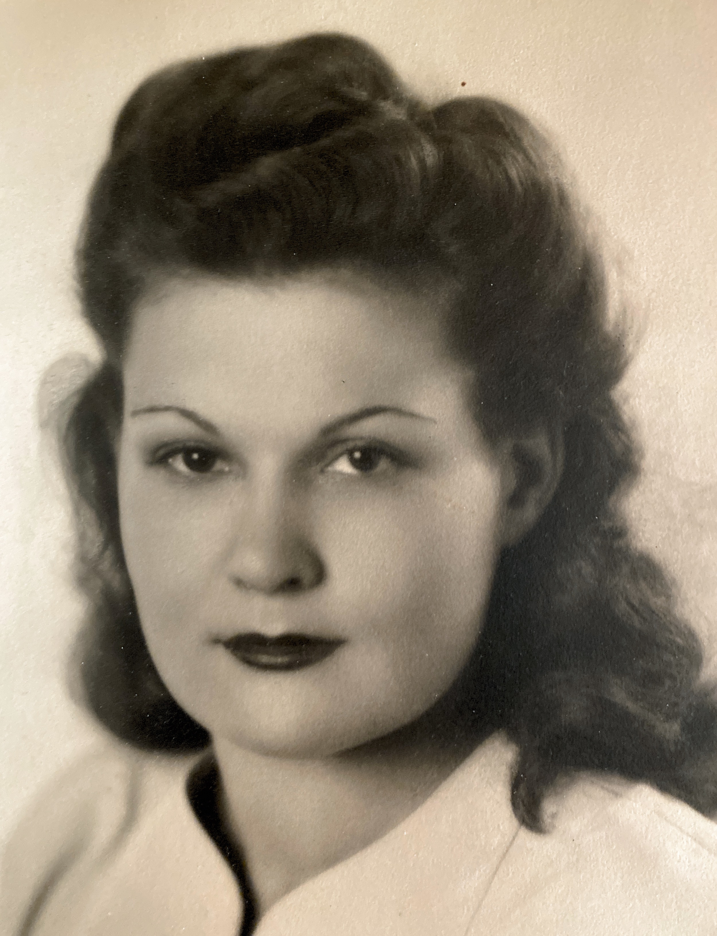 Mary Louise Bernard; my mother; don't know date of photo; born 1921.