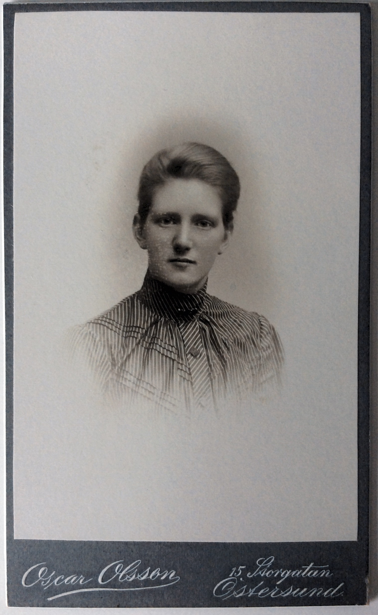Anna Gunnarsson, GJs youngest daughtet, born in 1881