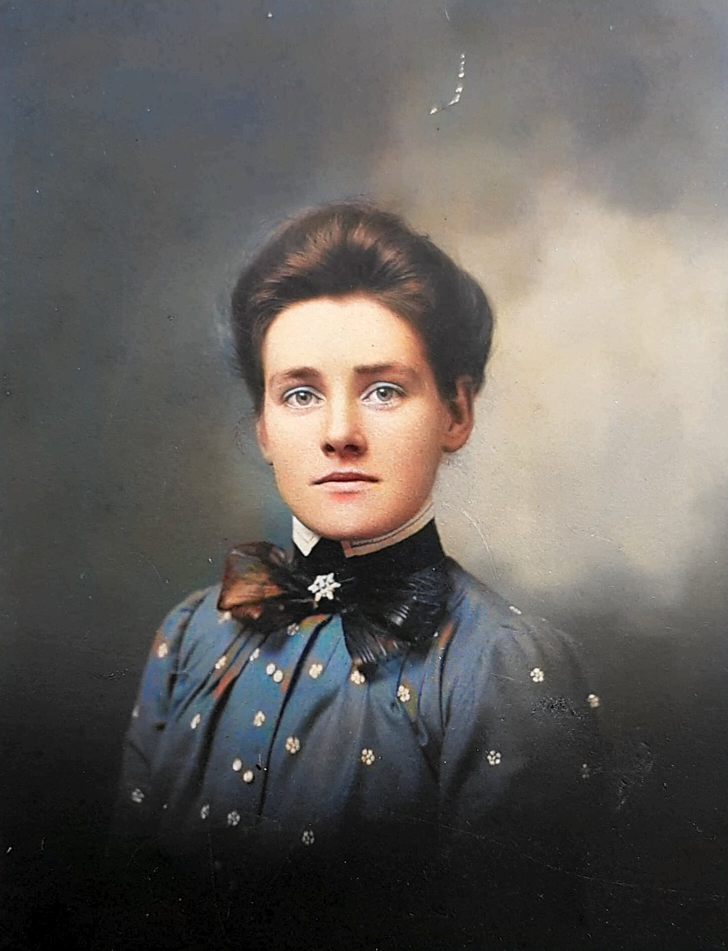 My grandmother Jenny Sandqvist, photo taken in New York around 1903