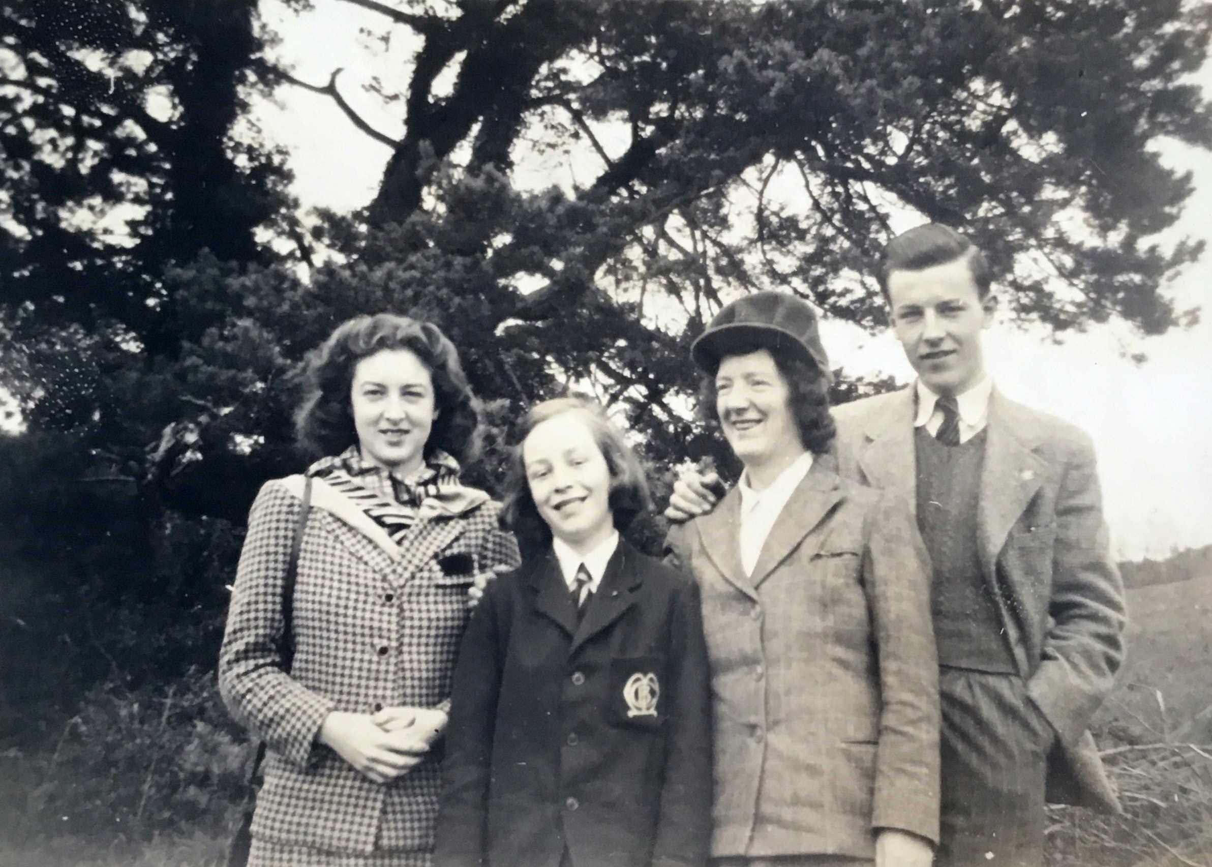 Kathleen, Maureen, Albert, Emily, Clonbunniagh 1946