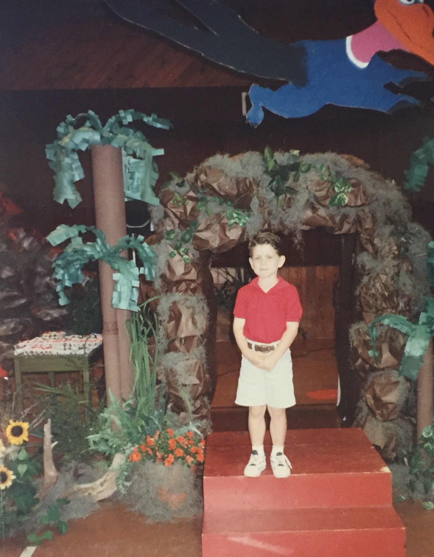 Little chancey pants-kindergarten graduation. 1993