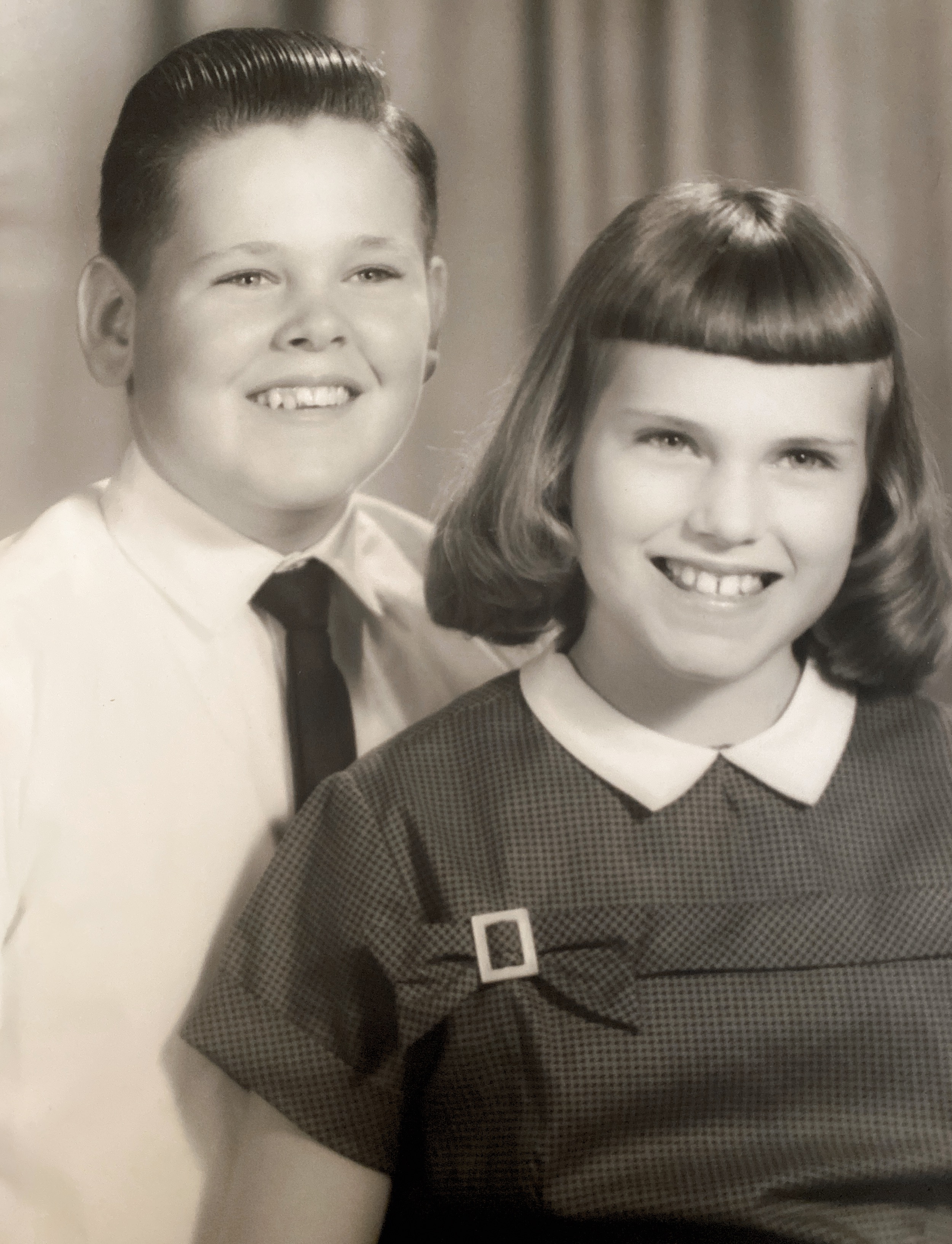 Gary & Susan Garberick  (Brother & Sister) 1960  Susan - 9 Years Old / 4th Grade  Gary - 11 Years Old / 6th Grade