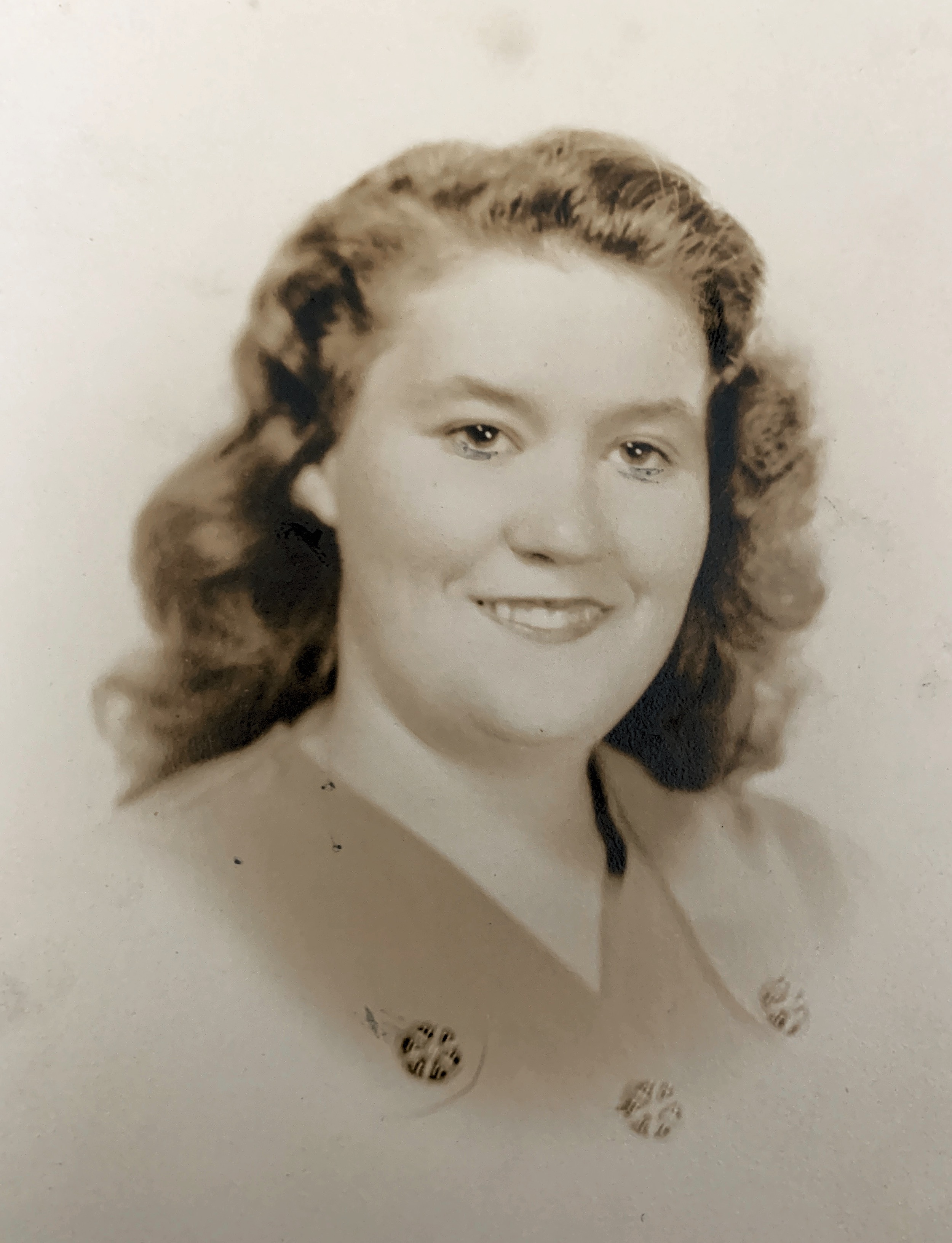 Elizabeth Althea Smith graduation photo 1946
