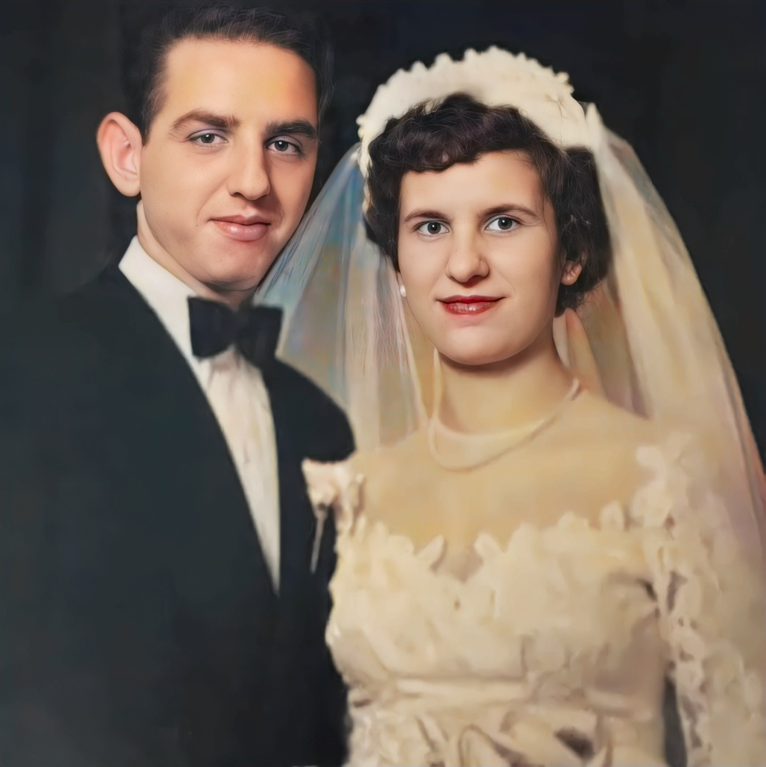 My grandparents Salvatore Pupillo and Grace Orlando on their wedding day in 1950