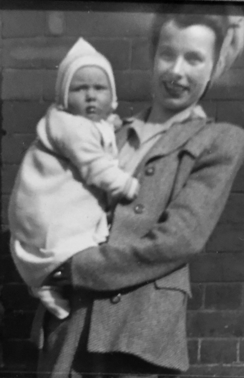My mum and I 1950
