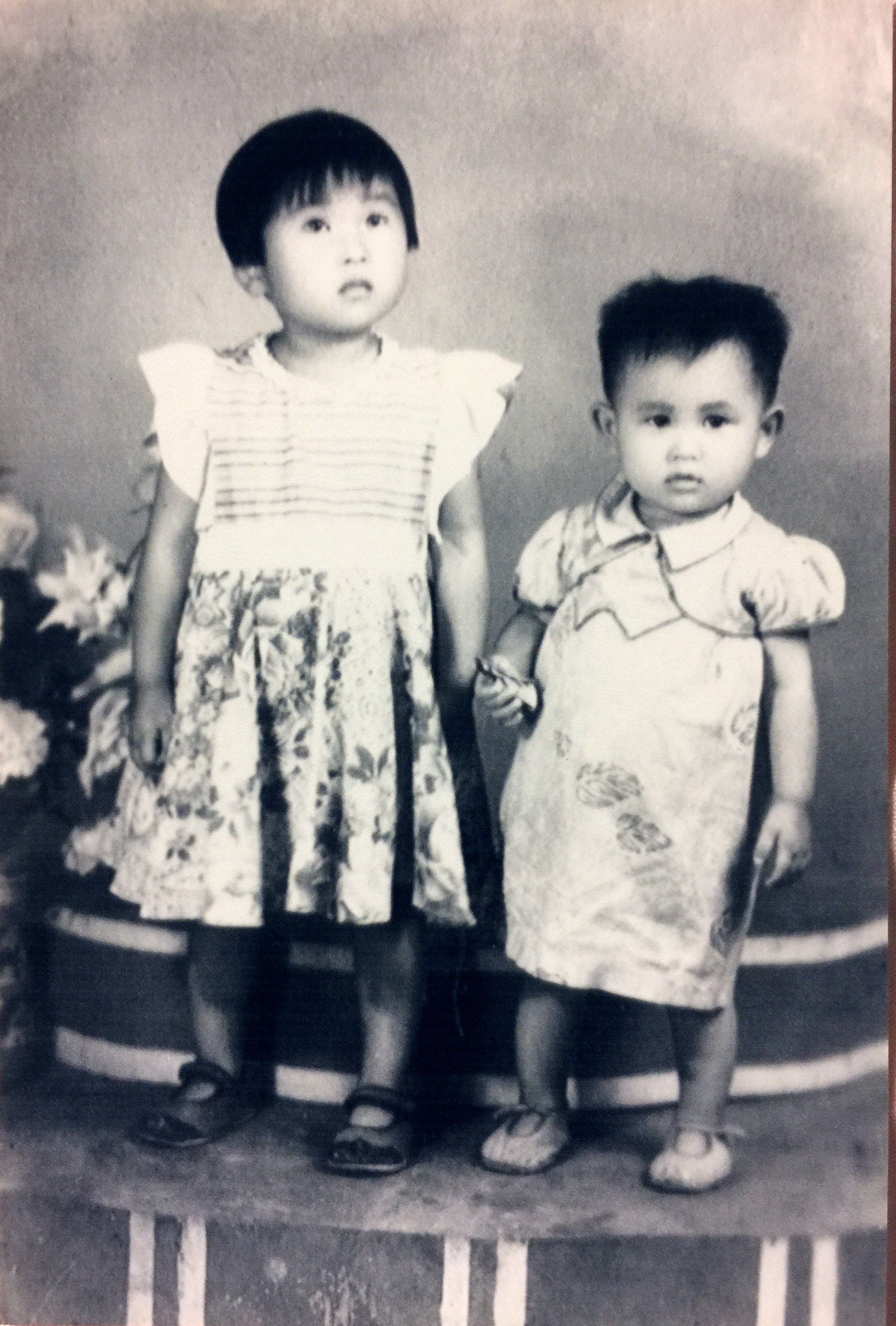 Two Sisters in taiwan 1951