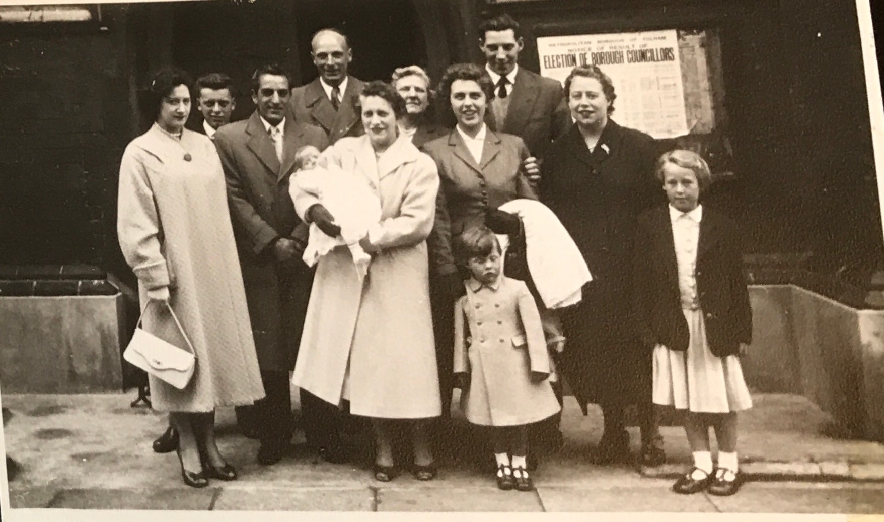 Mary christening 1956