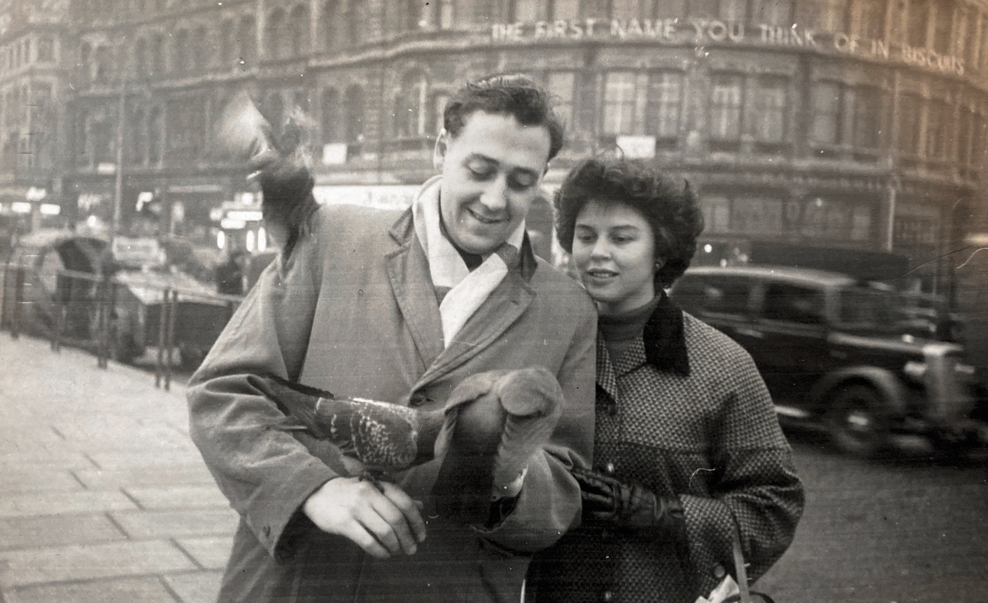 Jan 1955 honeymoon