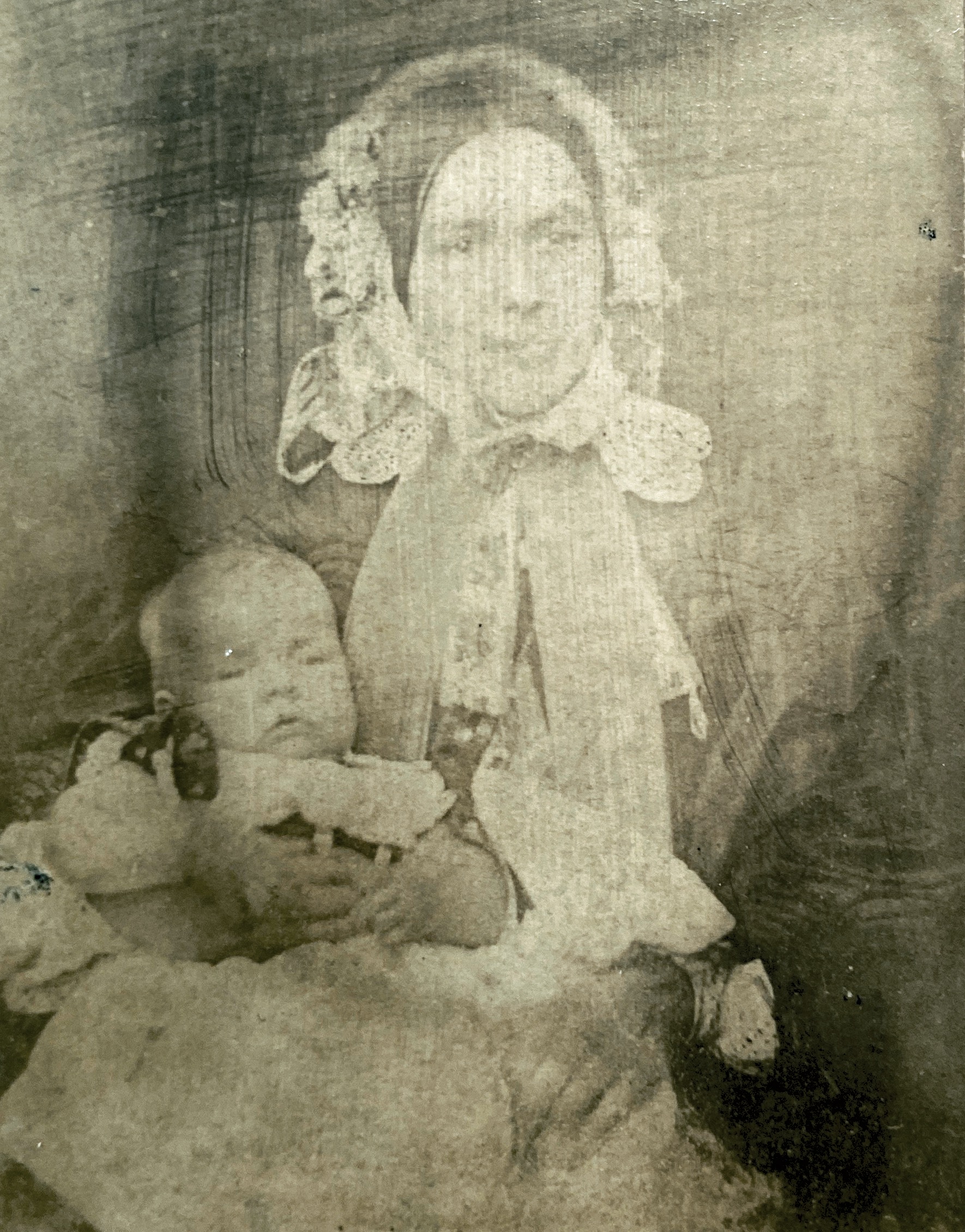 Archie Clayton as a baby in 1904.