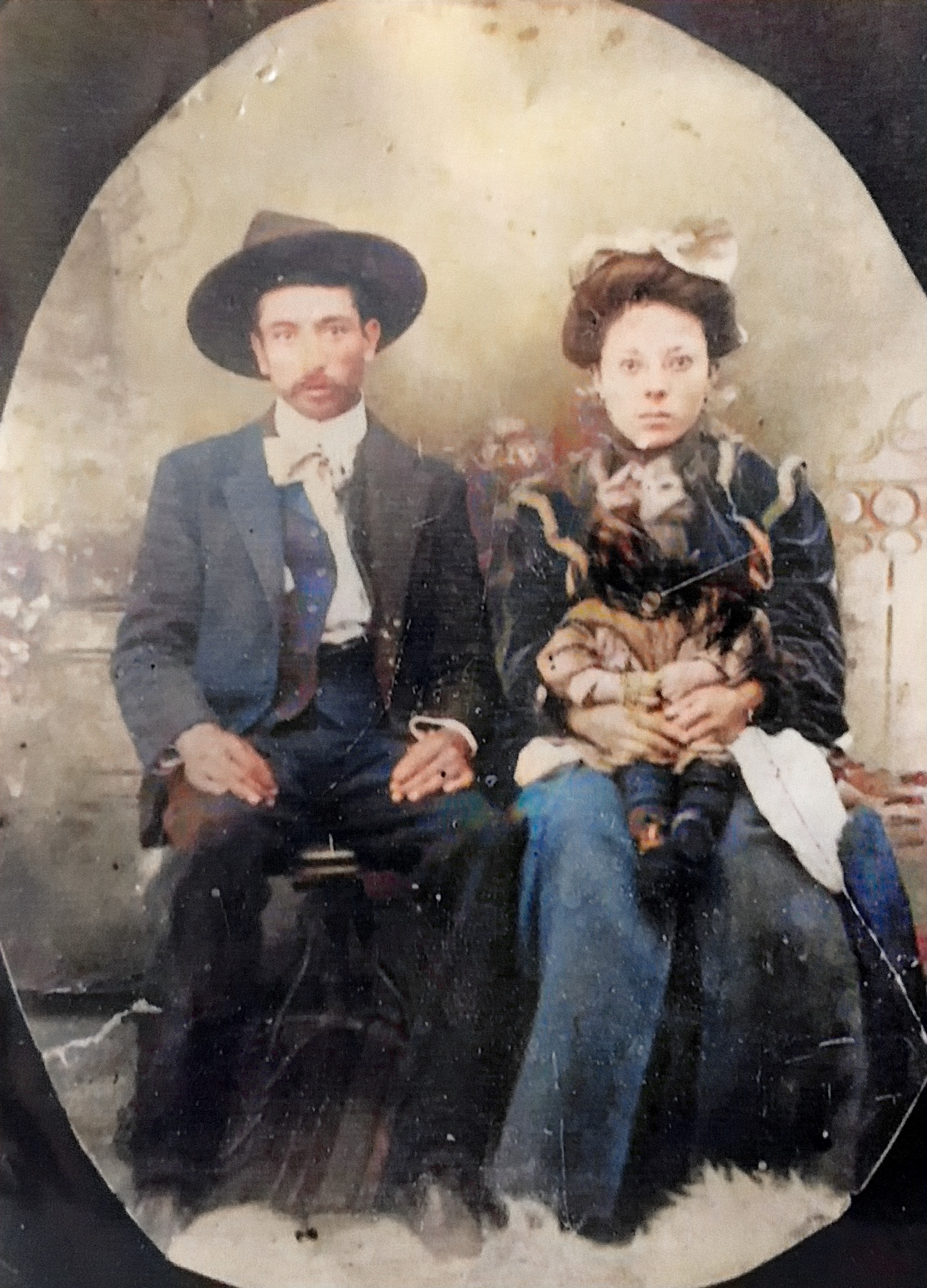 this is my great great grandma and grandpa 1912 maybe?