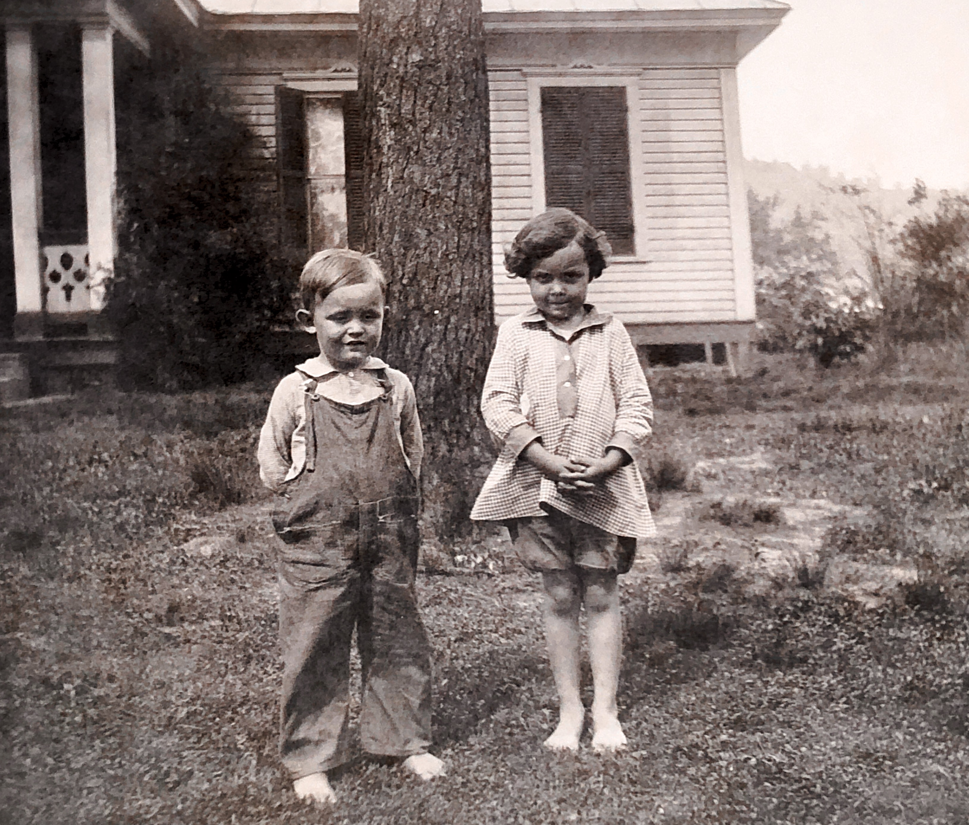 Roughly 1925 of my grandfather and his sister