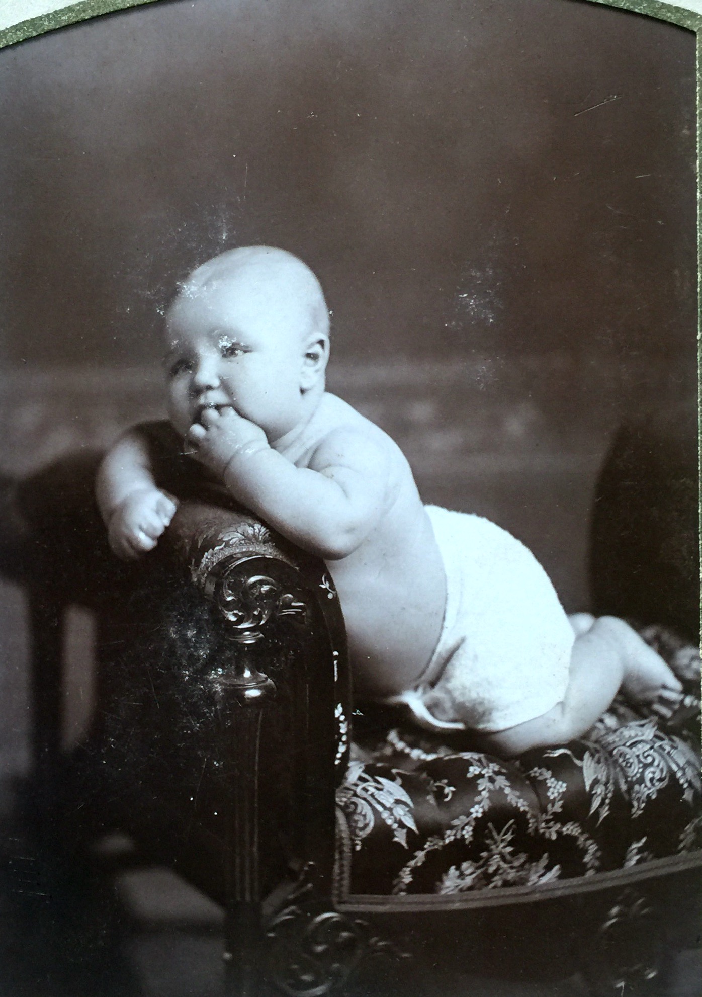 Uncle Jim as baby. Born November 1901