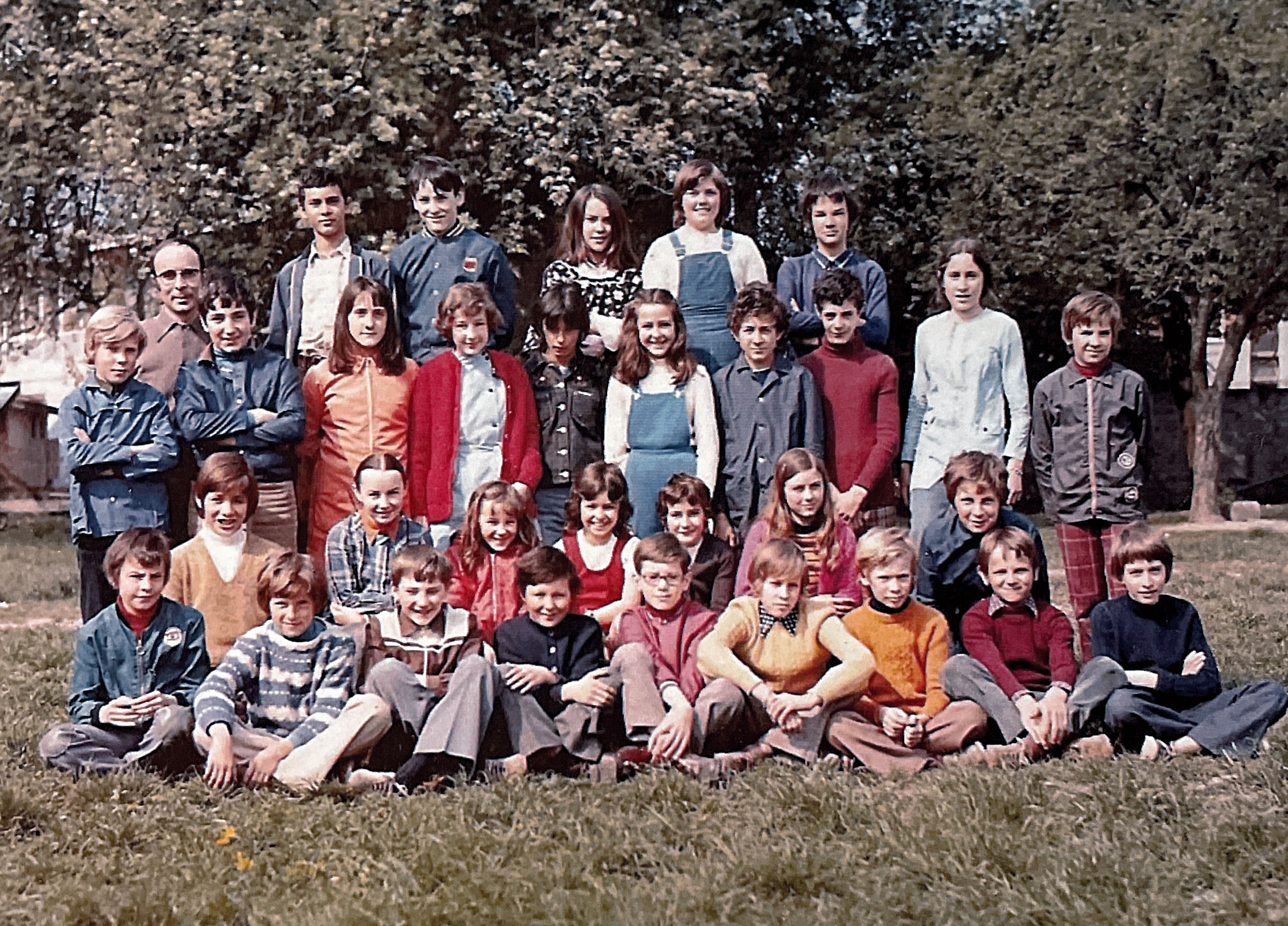 Photo de classe 1973-1974 Classe de 6ème