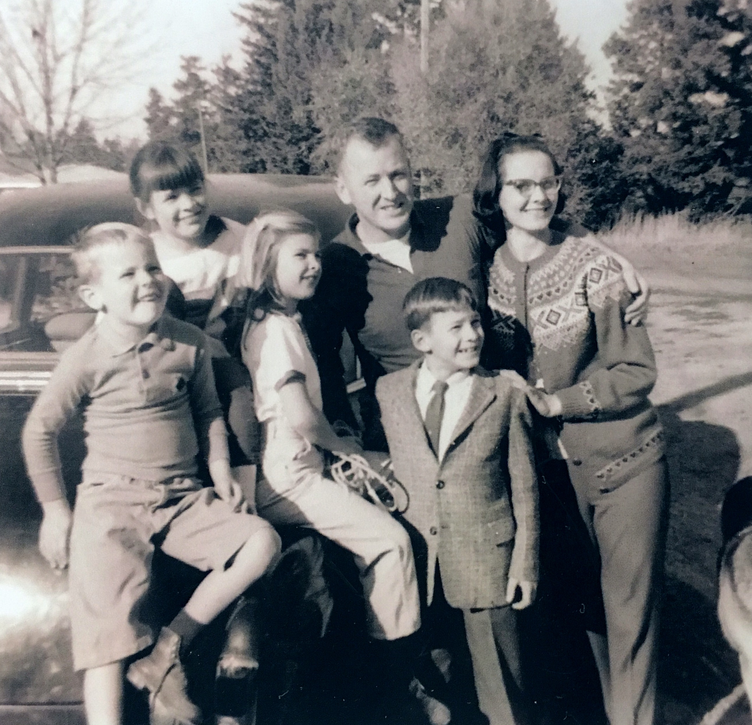 Hall family road trip. autumn 1965.