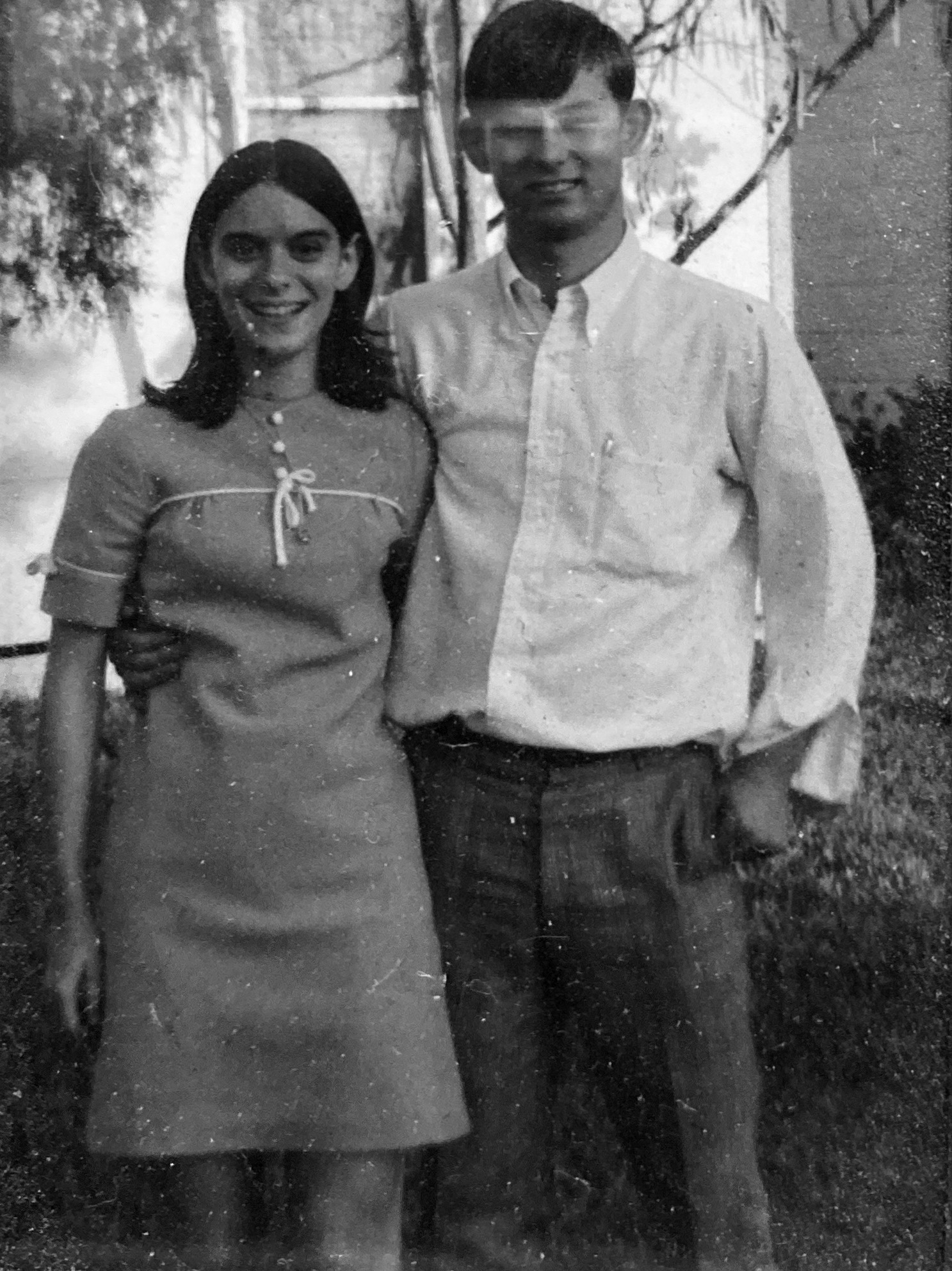 Steve and Esther, high school 1967. 
