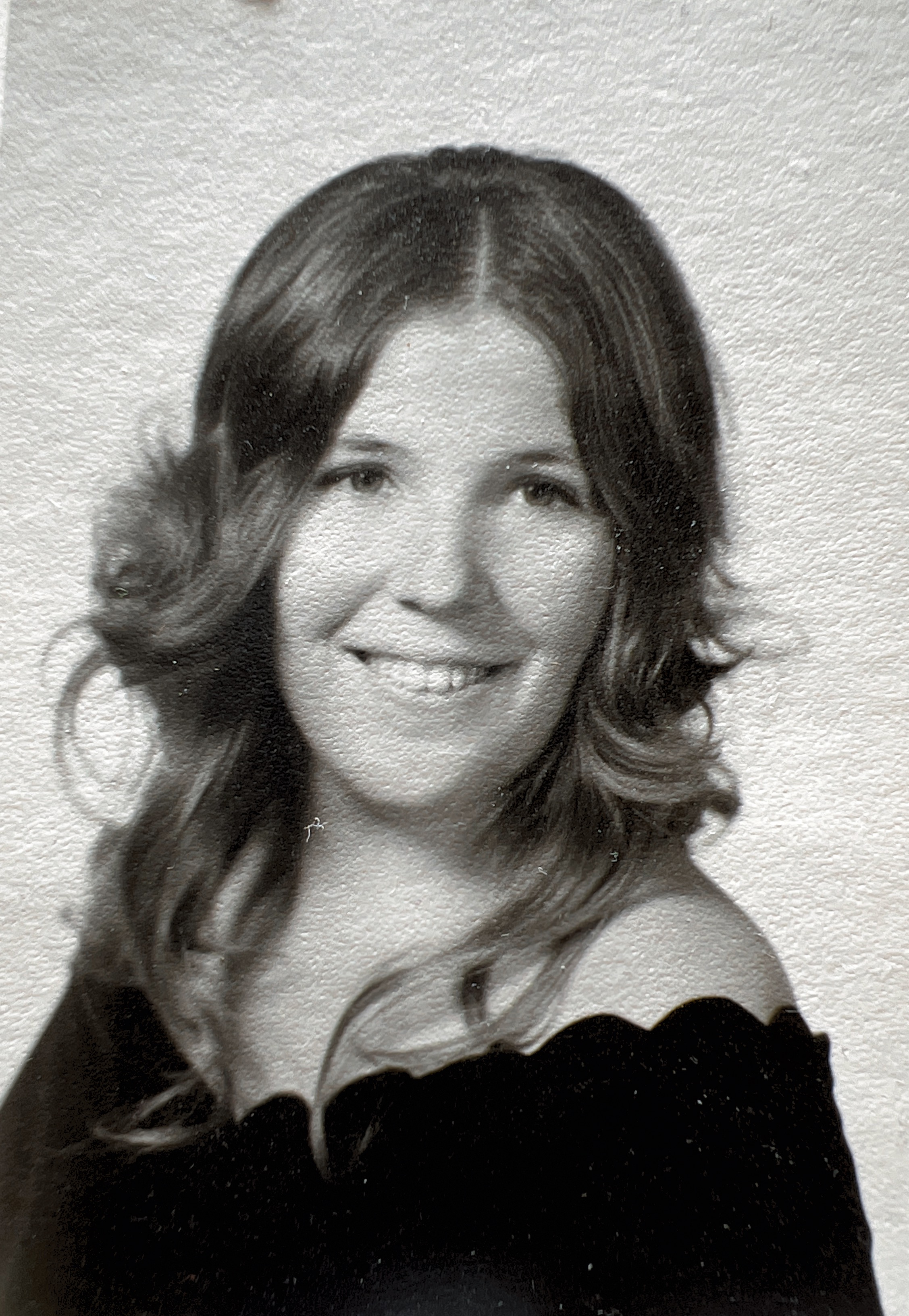 Janets Senior Picture. Taken late 1972, class of 1973