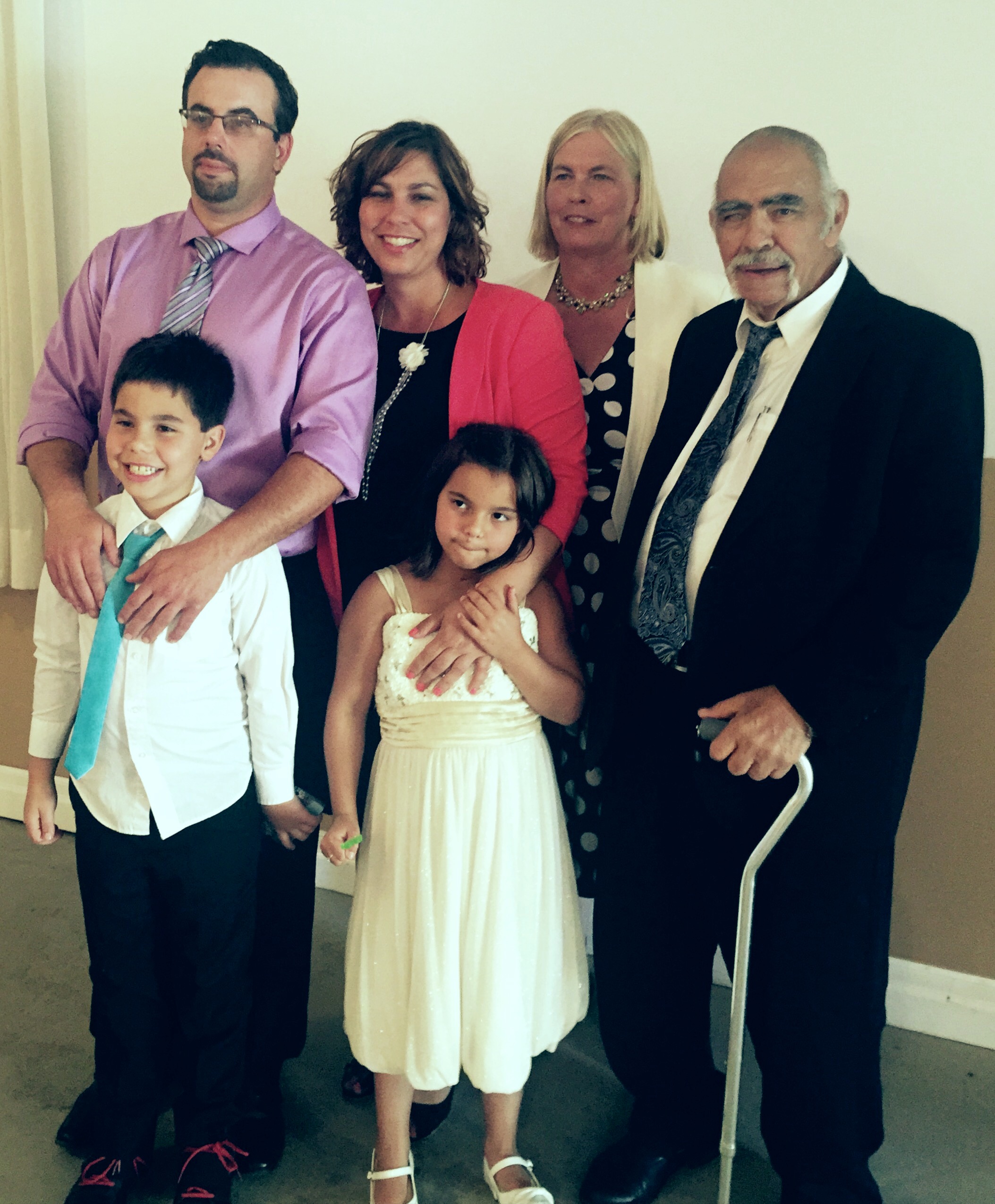Wedding August 8 2015 family picture