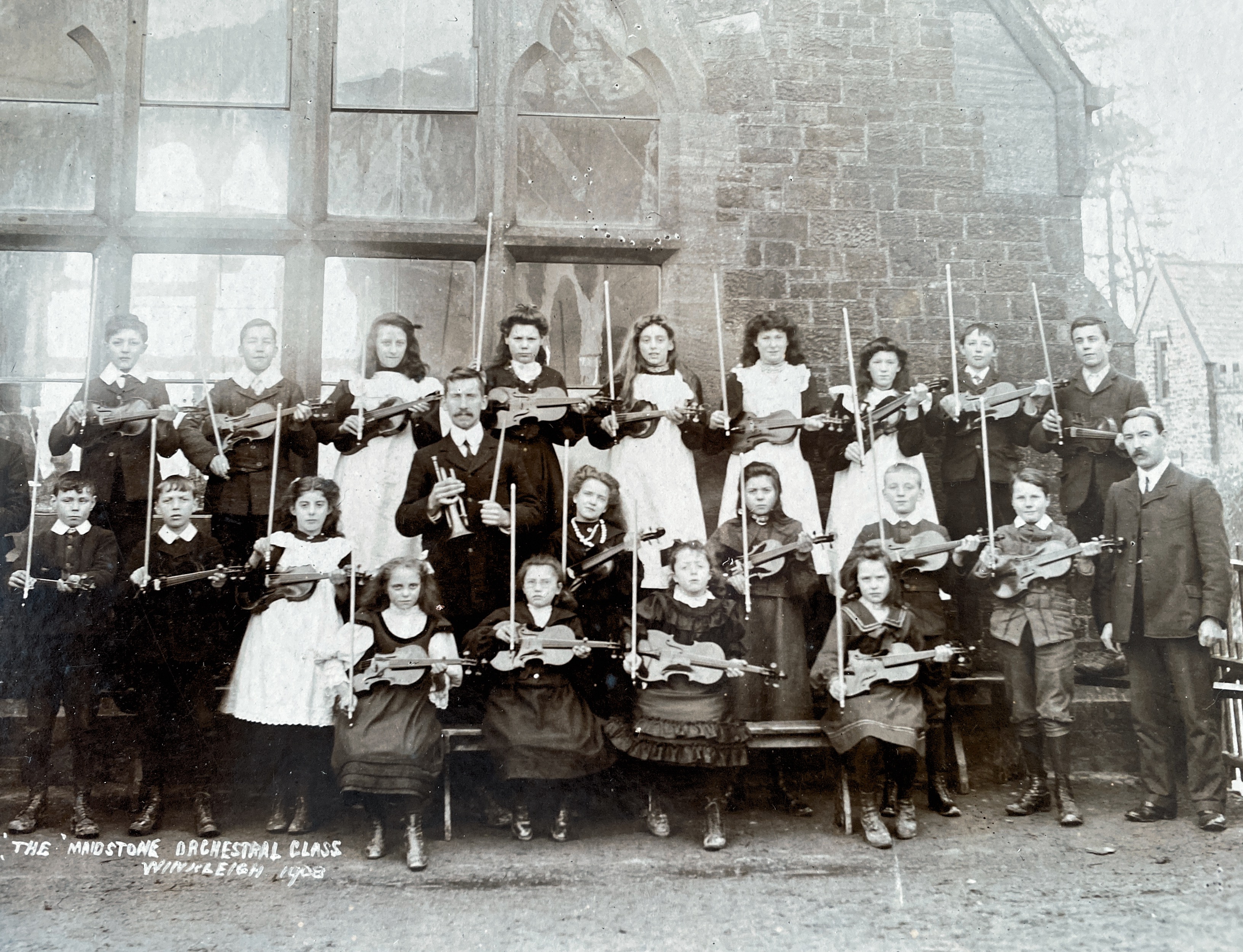 Winkleigh School Orchestral class 1908