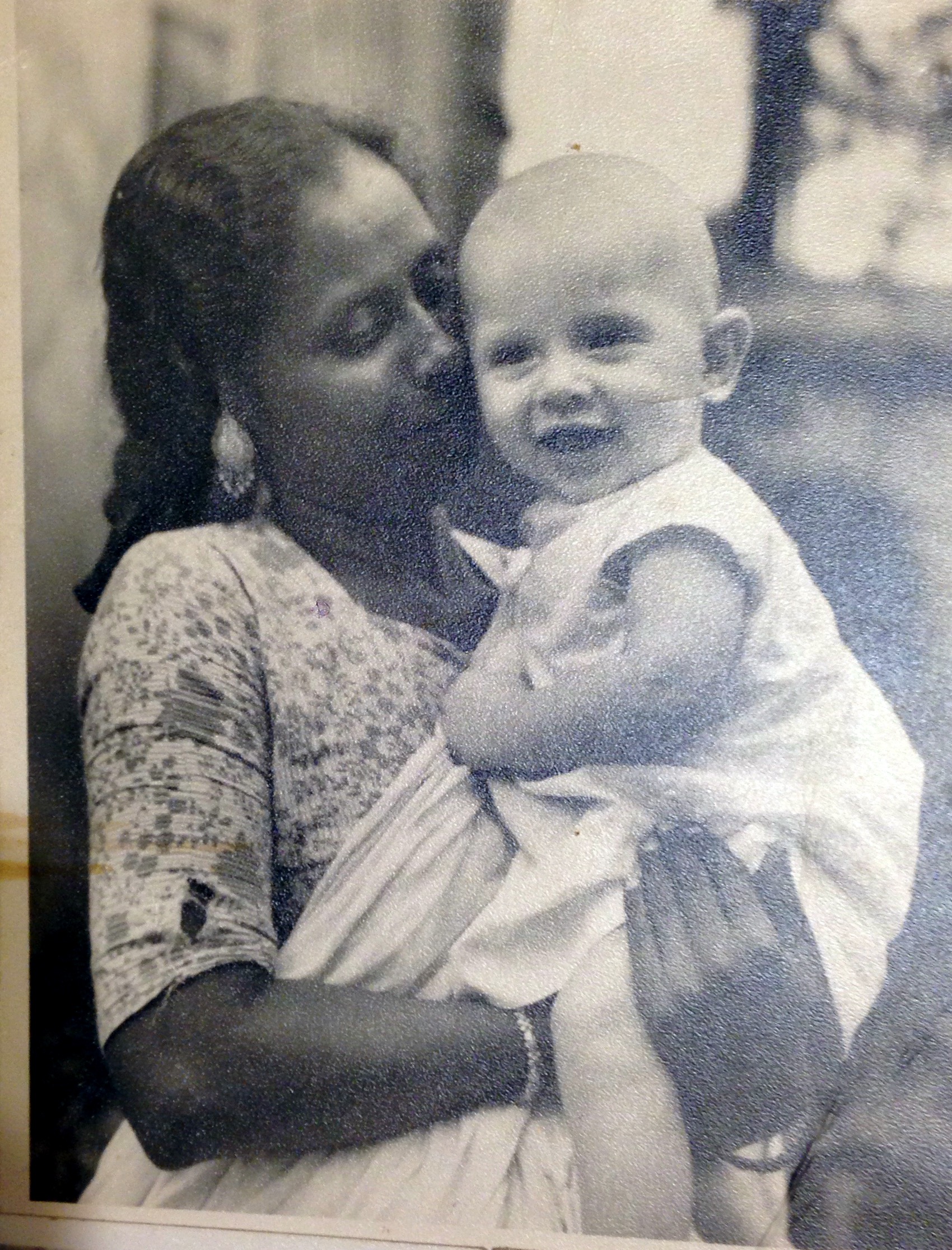 Jasper & Ayah Calcutta 1958